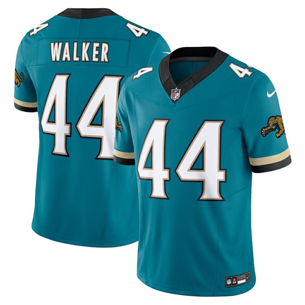 Nike Travon Walker Jacksonville Jaguars Prowler Throwback Vapor F.U.S.E. Limited Jersey Teal