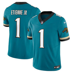 Nike Travis Etienne Jacksonville Jaguars Prowler Throwback Vapor F.U.S.E. Limited Jersey Teal