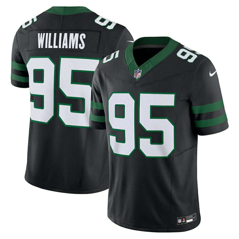 Nike Quinnen Williams New York Jets Alternate Vapor F.U.S.E. Limited Jersey Legacy Black