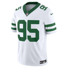 Nike Quinnen Williams New York Jets Vapor F.U.S.E. Limited Jersey Legacy White