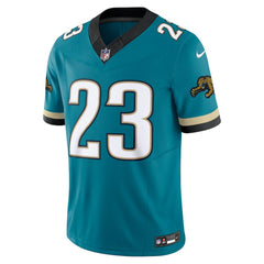 Nike Foye Oluokun Jacksonville Jaguars Prowler Throwback Vapor F.U.S.E. Limited Jersey Teal