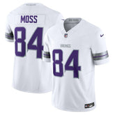Nike Randy Moss Minnesota Vikings Alternate Vapor F.U.S.E. Retired Player Limited Jersey White
