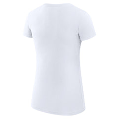 New York Knicks G-III 4Her by Carl Banks Women's Super-Slim Fit Lightweight Basketball Girls T-Shirt White