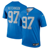 Nike Aidan Hutchinson Detroit Lions Legend Player Performance Top Blue