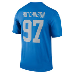 Nike Aidan Hutchinson Detroit Lions Legend Player Performance Top Blue