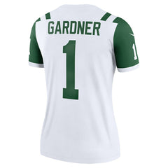Nike Ahmad Sauce Gardner New York Jets Women's Alternate Legend Player Performance Top Classic Alternate White