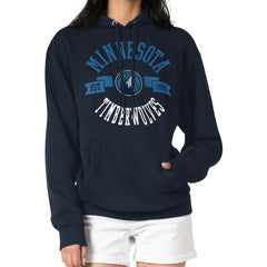Minnesota Timberwolves G-III 4Her by Carl Banks Women's City Pullover Hoodie Navy