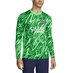 Paris Saint-Germain 2024/25 Goalkeeper Replica Stadium Long Sleeve Jersey Green - Nike sale