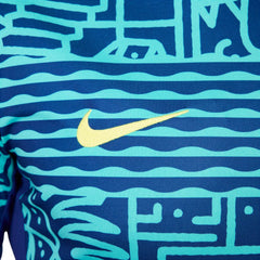 Brazil National Team 2024 Academy Pro Pre-Match Top Blue - Nike Discount
