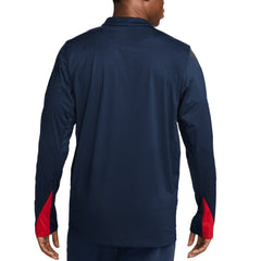 USMNT 2024 Strike Drill Performance Quarter-Zip Pullover Top Navy - Nike
