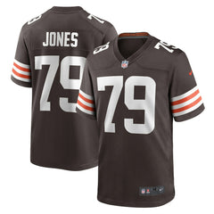 Nike Dawand Jones Cleveland Browns Team Game Jersey Brown
