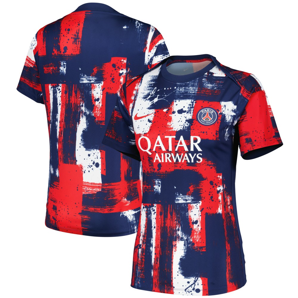 Paris Saint-Germain Women's 2024/25 Home Academy Pro Pre-Match Top Navy - Nike outlet