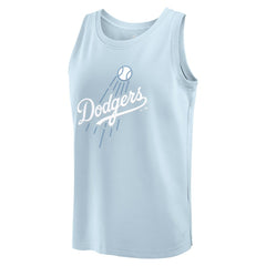 Los Angeles Dodgers Fanatics Elements Tank Top - Light Blue - Fanatics on Sale