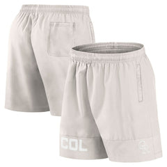 Colorado Rockies Fanatics Elements Swim Shorts - Cream - Fanatics Online