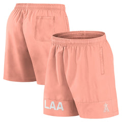 Los Angeles Angels Fanatics Elements Swim Shorts - Coral - Fanatics Online
