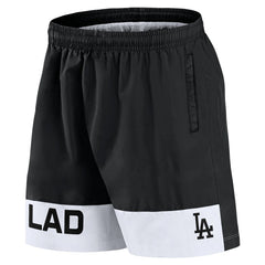 Los Angeles Dodgers Fanatics Elements Swim Shorts - Black - Fanatics Discount