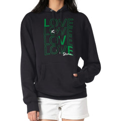 Dallas Stars G-III 4Her by Carl Banks Women's Hockey Love Fleece Pullover Hoodie - Black - NHL 200607224