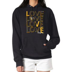 Pittsburgh Penguins G-III 4Her by Carl Banks Women's Hockey Love Fleece Pullover Hoodie - Black - NHL 200607232