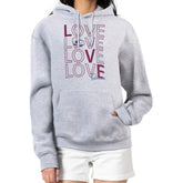 Colorado Avalanche G-III 4Her by Carl Banks Women's Hockey Love Fleece Pullover Hoodie - Gray - NHL 200607242