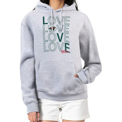 Minnesota Wild G-III 4Her by Carl Banks Women's Hockey Love Fleece Pullover Hoodie - Gray - NHL 200607249