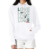 Minnesota Wild G-III 4Her by Carl Banks Women's Hockey Love Fleece Pullover Hoodie - White - NHL 200607281
