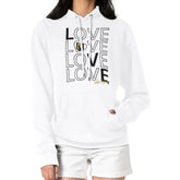 Vegas Golden Knights G-III 4Her by Carl Banks Women's Hockey Love Fleece Pullover Hoodie - White - NHL 200607297