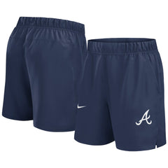 Atlanta Braves Nike Woven Victory Dri-FIT Shorts - Navy - Nike Lifestyle