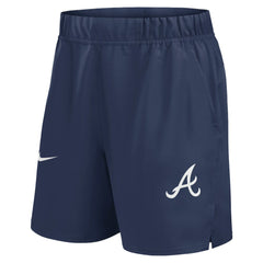 Atlanta Braves Nike Woven Victory Dri-FIT Shorts - Navy - Nike Lifestyle
