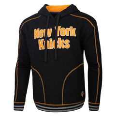 New York Knicks Stadium Essentials Baseline Pullover Hoodie Black