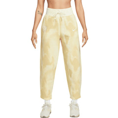 USMNT Women's Phoenix Fleece High-Waisted Curve Pants Cream - Nike