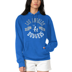 Los Angeles Dodgers G-III 4Her by Carl Banks Women's City Graphic Pullover Hoodie - Royal - MLB Lifestyle