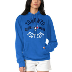 Toronto Blue Jays G-III 4Her by Carl Banks Women's City Graphic Pullover Hoodie - Royal - MLB Lifestyle