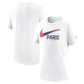 Paris Saint-Germain Youth Swoosh T-Shirt White - Nike