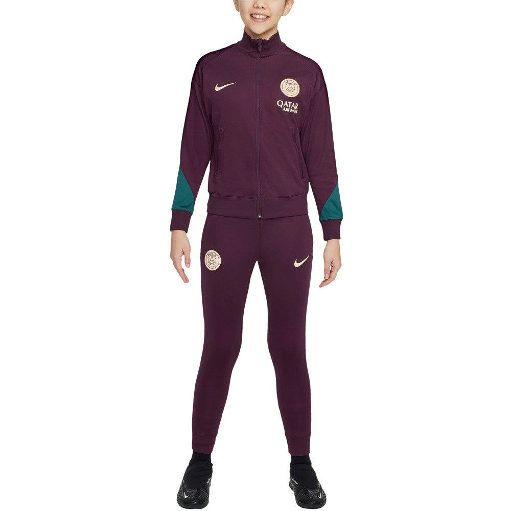 Paris Saint-Germain Youth 2024/25 Strike Performance Track Suit Burgundy - Nike for sale