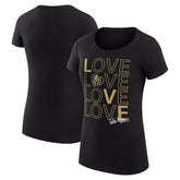 Vegas Golden Knights G-III 4Her by Carl Banks Women's Super-Slim Fit Lightweight Hockey Love T-Shirt - Black - NHL 200617484