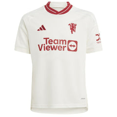 Alejandro Garnacho Manchester United Youth 2023/24 Third Replica Player Jersey – White - Adidas for sale