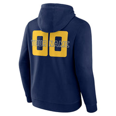 Indiana Pacers Stellar Personalized Name & Number Pullover Hoodie Navy