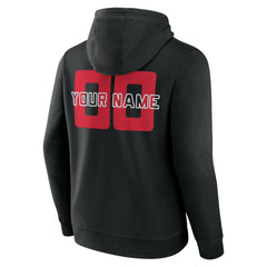 Toronto Raptors Stellar Personalized Name & Number Pullover Hoodie Black