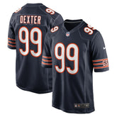 Nike Gervon Dexter Sr Chicago Bears Team Game Jersey Navy