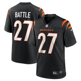 Nike Jordan Battle Cincinnati Bengals Team Game Jersey Black