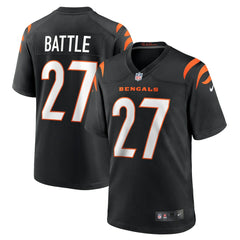 Nike Jordan Battle Cincinnati Bengals Team Game Jersey Black