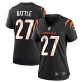 Nike Jordan Battle Cincinnati Bengals Women's Team Game Jersey Black