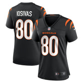 Nike Andrei Iosivas Cincinnati Bengals Women's Team Game Jersey Black