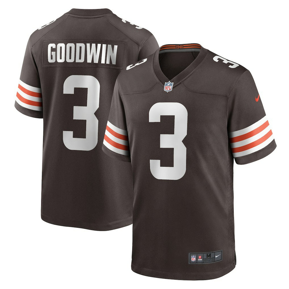 Nike Marquise Goodwin Cleveland Browns Team Game Jersey Brown