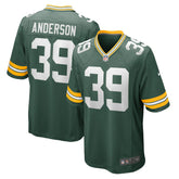 Nike Zayne Anderson Green Bay Packers Team Game Jersey Green