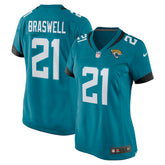 Nike Christian Braswell Jacksonville Jaguars Women's Team Game Jersey Teal
