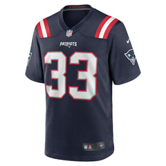 Nike Anfernee Jennings New England Patriots Team Game Jersey Navy