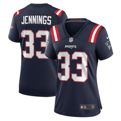 Nike Anfernee Jennings New England Patriots Women's Game Jersey Navy
