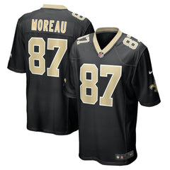 Nike Foster Moreau New Orleans Saints Team Game Jersey Black