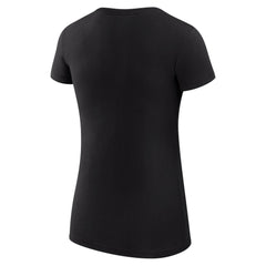 Cincinnati Reds G-III 4Her by Carl Banks Women's Super-Slim Fit Lightweight Love Graphic Team T-Shirt - Black - MLB Sale